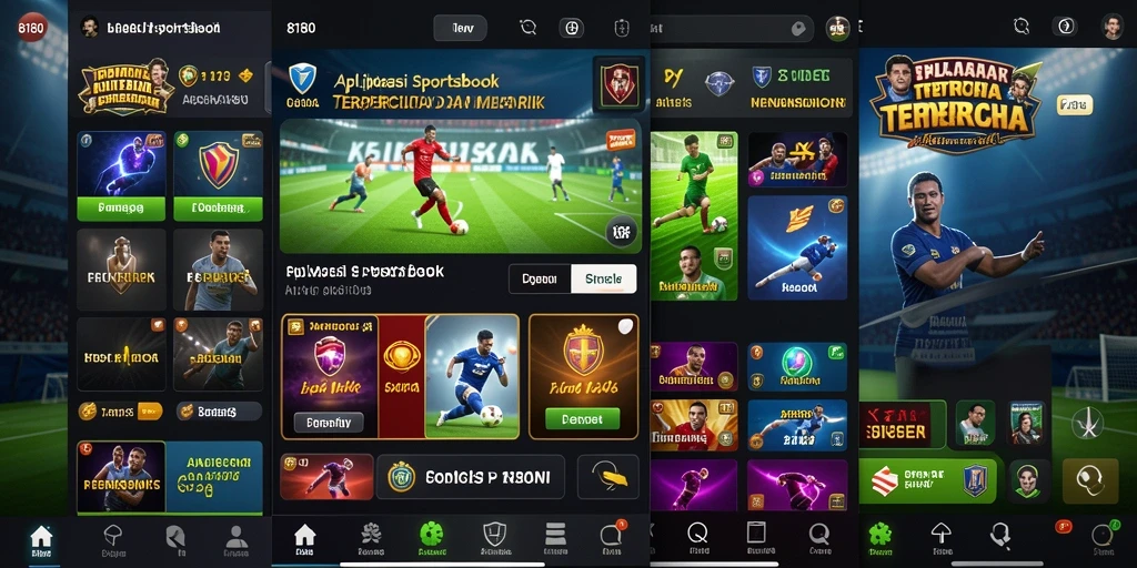 Tampilan gameplay menarik dari aplikasi Sportsbook 8180.