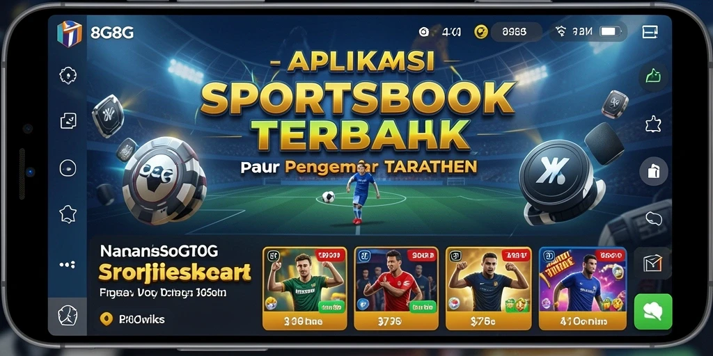 Tampilan menarik dari gameplay aplikasi Sportsbook 8G8G.