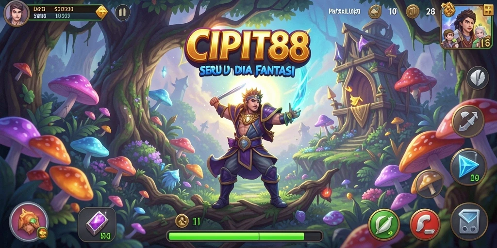 Tampilan gameplay fantastis dari CIPIT88 yang penuh tantangan.
