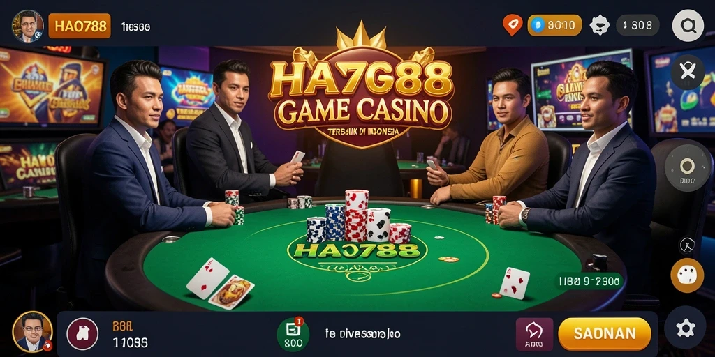 Gameplay menarik di aplikasi HAO788 dengan dealer langsung.