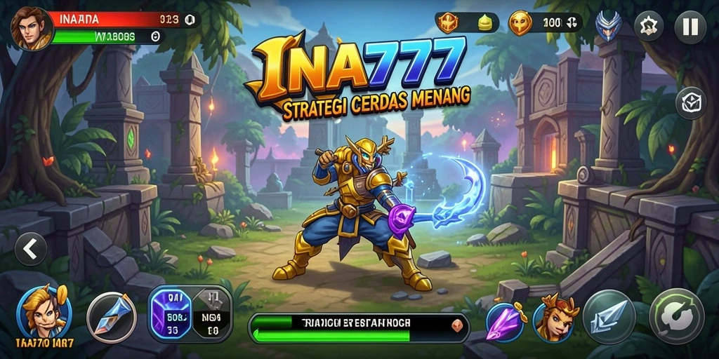 Screenshot gameplay INA777 yang menunjukkan taktik strategi mendalam.
