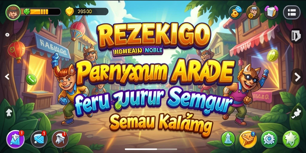 Screenshot gameplay REZEKIGO menunjukkan aksi mendebarkan dan tantangan menarik di setiap level.