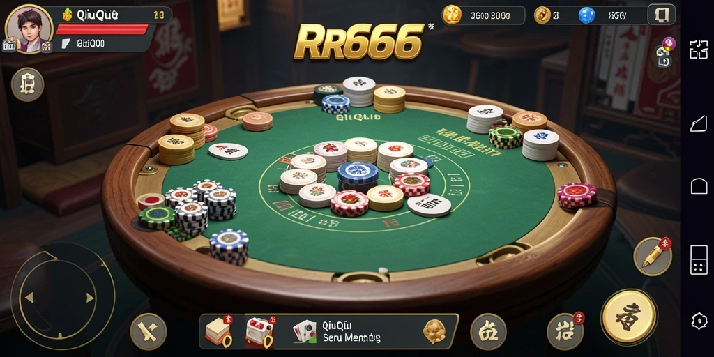 Gameplay menarik dari RR666 yang menghadirkan keseruan QiuQiu.
