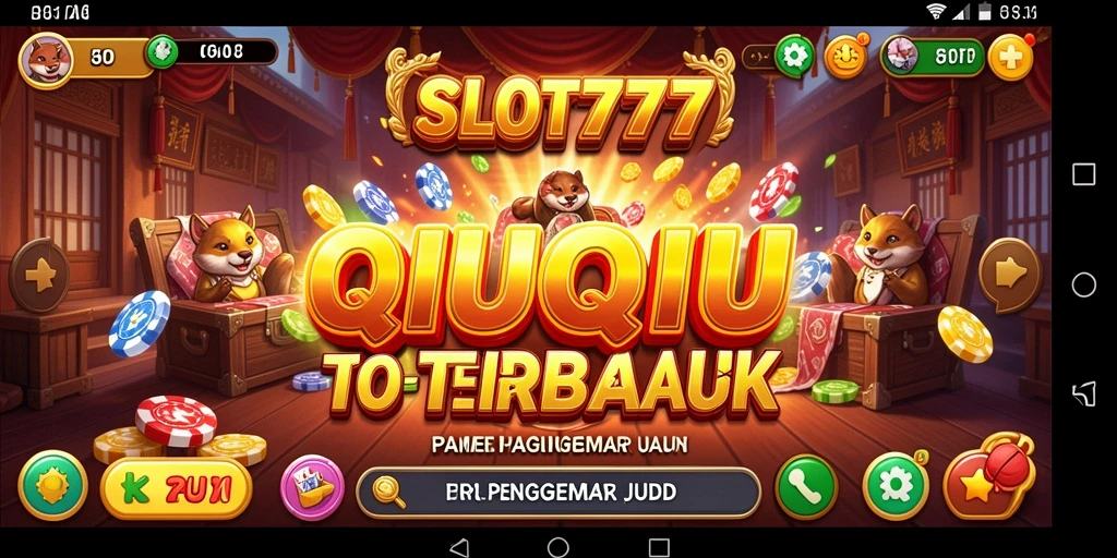 Tampilan gameplay QiuQiu yang mengasyikkan di SLOT777.
